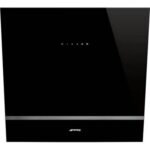 Hotte décorative murale inclinée SMEG KV26N