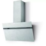 Hotte décorative murale inclinée ELICA STRIPE URBAN ZINC/A/90