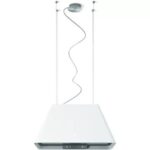 Hotte décorative îlot ELICA IKONA LIGHT WH/F/60