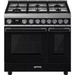 Piano de cuisson gaz SMEG CPF92GMBL