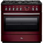 Piano de cuisson induction FALCON PROF+90FX MIXT ROUGE AIRELLE
